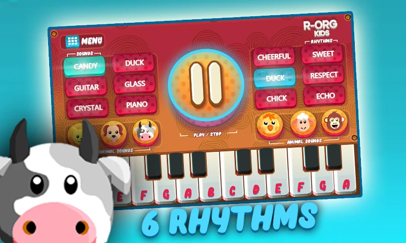 R-ORG Kids Piano screenshot